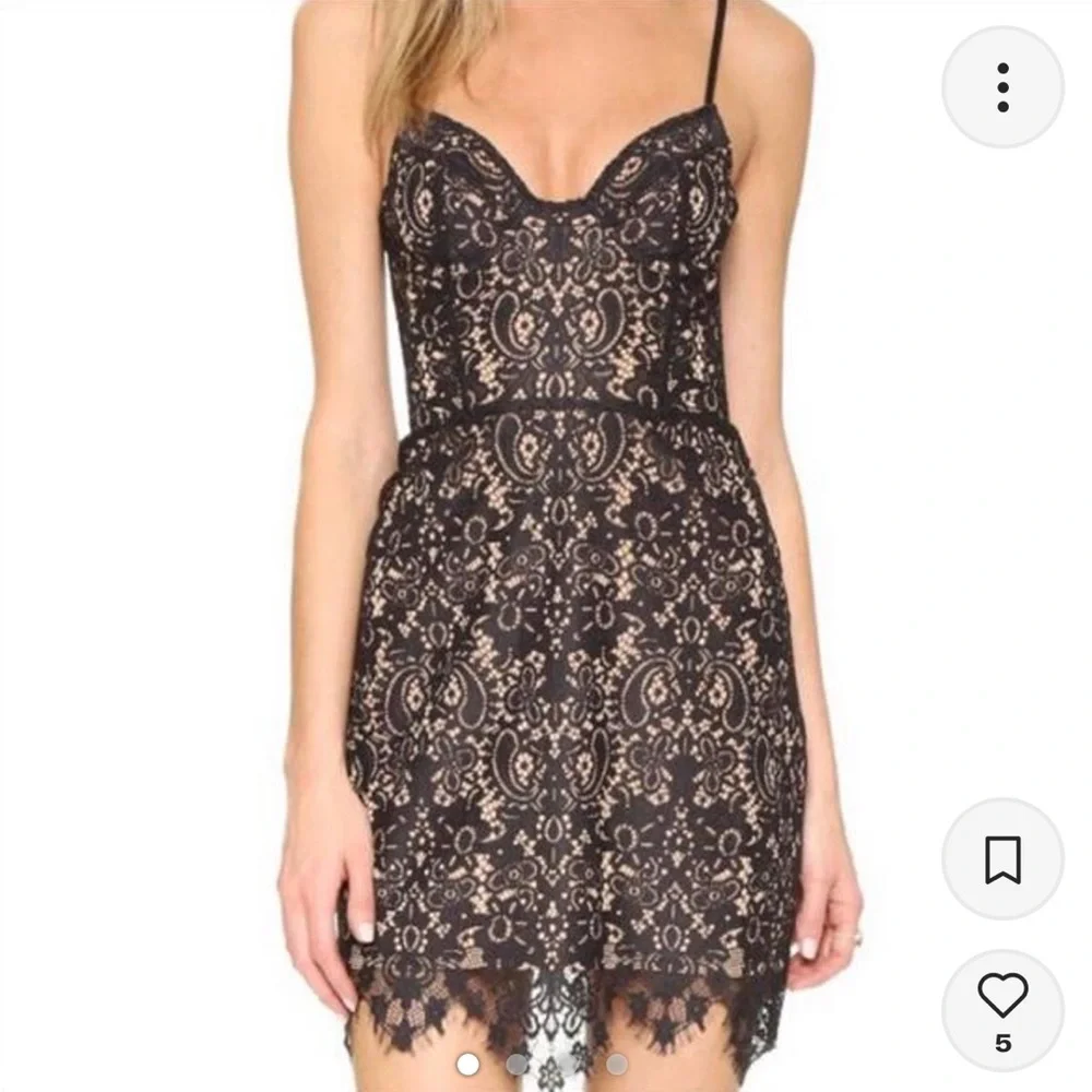 For Love & Lemons Black Dress - Picture 1 of 5